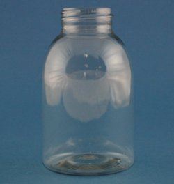 250ml Wide Mouth Clarity Bottle PET 38mm Neck
